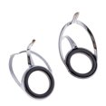 thumbnail image 4 of LOVIVER Prettyia 5pcs Ceramic Eyes Fishing Rod Guide Stainless Diameter 13.8mm, 4 of 8