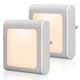 thumbnail image 1 of Dimmable Night Light, LED Nightlights Plug in Wall, Stepless Dimming, Brightness Adjustable for Kids, Baby, Bedroom, Bathroom, Hallway, Stair, Kitchen, 1 of 5