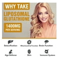 thumbnail image 4 of Glutation Liposomal Reducido 1400mg 60 Cápsulas Sin Sabor, 4 of 5