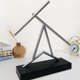 thumbnail image 5 of Escultura de energía cinética con palos oscilantes, péndulo, movimiento perpetuo, adorno, juguete de escritorio antigravedad., 5 of 5