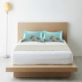 thumbnail image 6 of Yayeee Pillowcase King Size Set of 2 Satin Wrinkle Resistant Pillow Case, Capybara Splash, 6 of 8