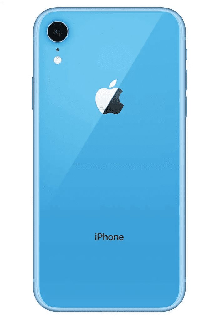 Restored Apple iPhone XR 64GB Blue Fully Unlocked Bundle: LED Wireless Speaker, Bluetooth Headphones, Screen Protector, Wireless Charger, & Phone Stand (Refurbished)