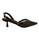 thumbnail image 2 of Tacones Mujer NOMADAS Zapatillas Formal Casual Diario Abierto negro 23, 2 of 4