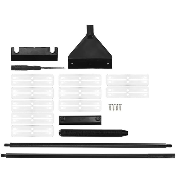 Glass Fish Tank Algae Scraper,Aquarium Algae Scraper Aluminum Aquarium Algae Scraper Algae Scraperwith Detachable Pol Exceptional Reliability