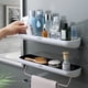 thumbnail image 2 of Estante para baño, organizador sin agujeros, montado en la pared, champú, Perfume, ducha, estante de almacenamiento, estante adhesivo para baño, 1 ud.Toallero negroCN Deng Xun unisex, 2 of 2