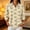 8# Gray, variant on Halloween Shirts for Women Collared Shirts 3/4 Sleeve Tops Casual Fall Outfits Multicolor M