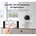 thumbnail image 4 of Baby Camera Indoor Security Camera Wi-Fi Surveillance Camera, 4 of 5