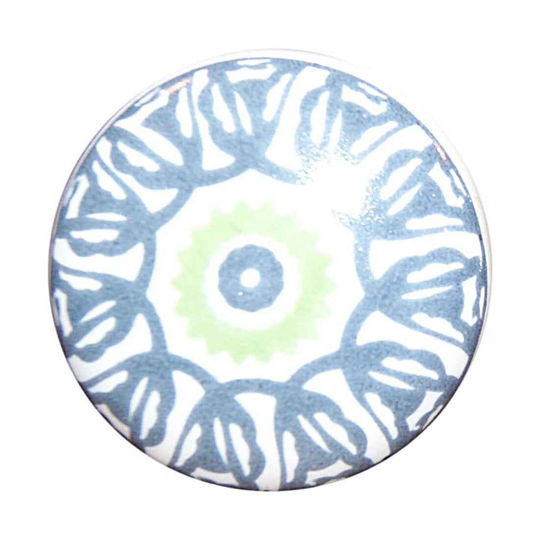Knob-It Vintage Hand Painted Cabinet and Drawer Knobs 12-Piece Set 5 Inch