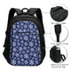 thumbnail image 3 of Easygdp Snowflakes On Dark Blue Mochila para Laptop de Viaje con Puerto USB, Mochila para Laptop con Puerto de Carga USB para Mujeres y Hombres, 3 of 7