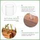 thumbnail image 4 of Macetas hidropónicas para terrarios de mesa y decoración de plantas, 4 of 6