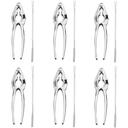 

Seafood Tool Set - 10/12pcs Lobster Cracker & Pick Set Crab Leg Cracker & Fork Nut Cracker - Kitchen Tools