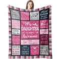 thumbnail image 1 of LHSHID Mothers Day/Birthday Gifts for Mom Blanket Flannel Soft and Comfortable Anti static Bed Sofa Blanket 50x60in, 1 of 6