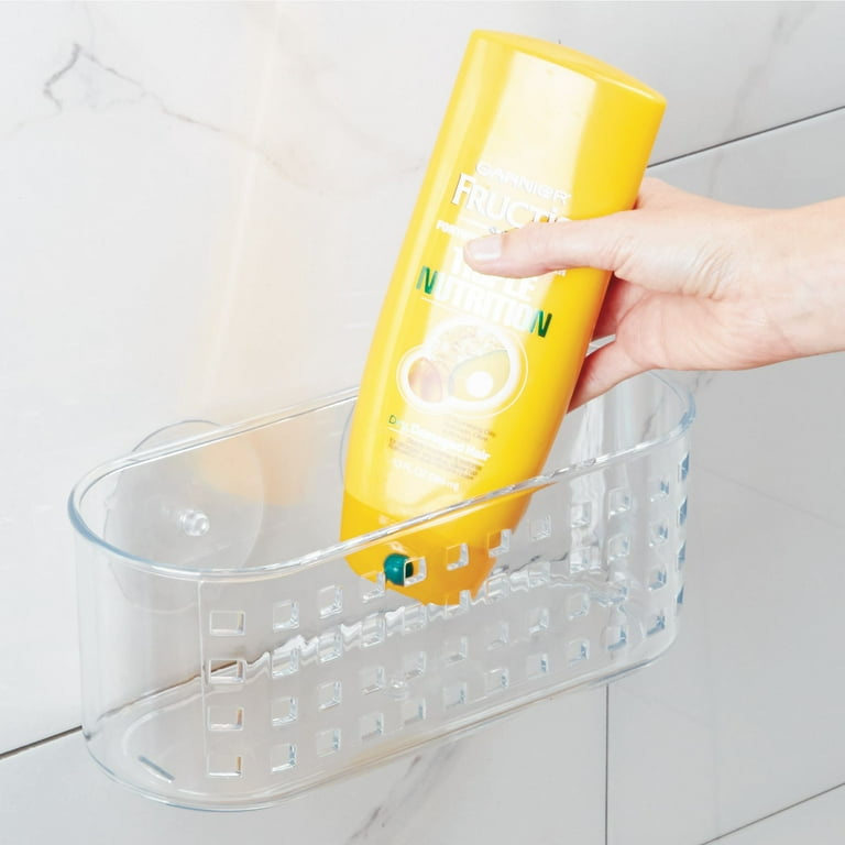 Interdesign Basket Shower Suction Clear