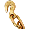 thumbnail image 5 of 8Ft Grade 70 Tow Chain 4700 lb SWL 8" Forged Hooks, 5 of 6