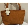 thumbnail image 4 of LHSHID Women Retro Corduroy Large Tote Bag Corduroy Trendy Shoulder Bag Casual Lightweight Handbag, 4 of 7