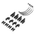 thumbnail image 4 of RC Leaf Spring, Reduce Impact RC Leaf Spring Suspension Alluminum Alloy  For 1/16 For RC Car Black,Silver, 4 of 8