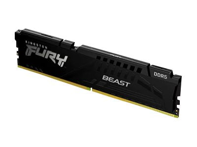 Kingston DDR5 5200MHz (16GB×2) KINGSTON 16GB 5200MHZ DDR5 CL40 DIMM (KIT OF 2) FURY BEAST BLACK