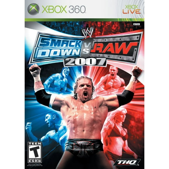 Restored WWE Smackdown Vs Raw 2007 | Xbox 360 (Refurbished)