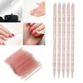 thumbnail image 4 of Nail Care Sticks, Double End Disposable Nail Cuticle Pusher  For Nail Salon For Nail Techniques For Home Red,Pink,Rose Red,Purplish Red, 4 of 8
