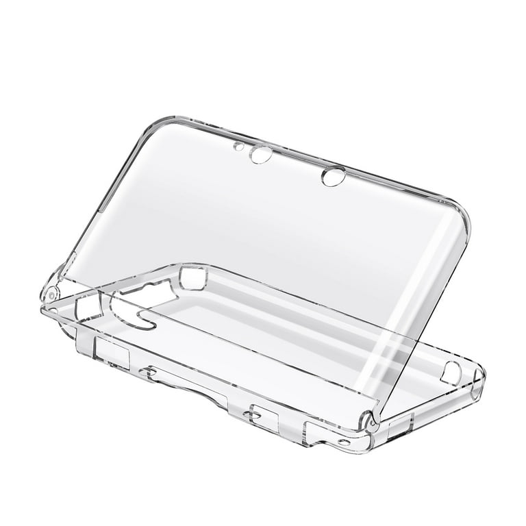  OSTENT Protective Clear Crystal Hard Guard Case Cover Skin  Shell for Nintendo 3DS XL LL Color Clear White : Video Games
