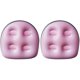 thumbnail image 1 of paquetes de almohadillas elevadoras para spa y jacuzzi, cojín de masaje inflable, respaldo suave impermeable con ventosa (rosa)., 1 of 5