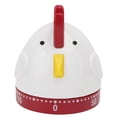 thumbnail image 6 of NUOLUX 1Pcs Analog Kitchen Timer Rooster Crowing Design for Cooking and Time Reminder in Home Use, 6 of 8