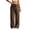 Coffee(Great Pants), variant on ZHYou No Boundarie Womens Casual Pants High Waist Drawstring Baggy Fit Wide Leg Flowy Comfy Sweatpants,Beige,Size 2XL