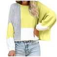 thumbnail image 1 of Tricot pour Femmes Hiver 2024 Doux Confortable Grande Taille Décontracté Chaud Mode Col Roulé, 1 of 5