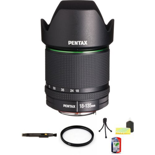 Pentax SMC DA 18-135mm Lens + 62mm UV Filter + Lens Pen Cleaner + 