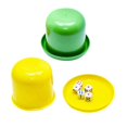 thumbnail image 1 of 2 Pcs/set Jeu de dés en Plastique Haute Résistance 5 dés Inclus (Couleur Aléatoire), 1 of 3