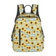 thumbnail image 1 of Fotbe Blue White Striped Sunflower A Mochila Ligera para Hombres y Mujeres - Duradera y Resistente al Agua, Ideal para Escuela, Trabajo, Viajes y Uso Diario, 1 of 7