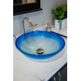 thumbnail image 3 of Eden Bath EB-GS70 1.75 in. Cloud Frosted Round Glass Vessel Sink, Blue, 3 of 8