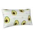thumbnail image 2 of Easygdp Avocado of a Hear Envelope Closure Pillowcase - 20x36in, Queen Pillowcase, Breathable, Stain-Resistant, Wrinkle-Free, 2 of 9