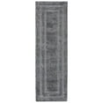 thumbnail image 5 of SAFAVIEH Florida Mason Bordered Shag Runner Rug, Grey, 2'3" x 13', 5 of 11