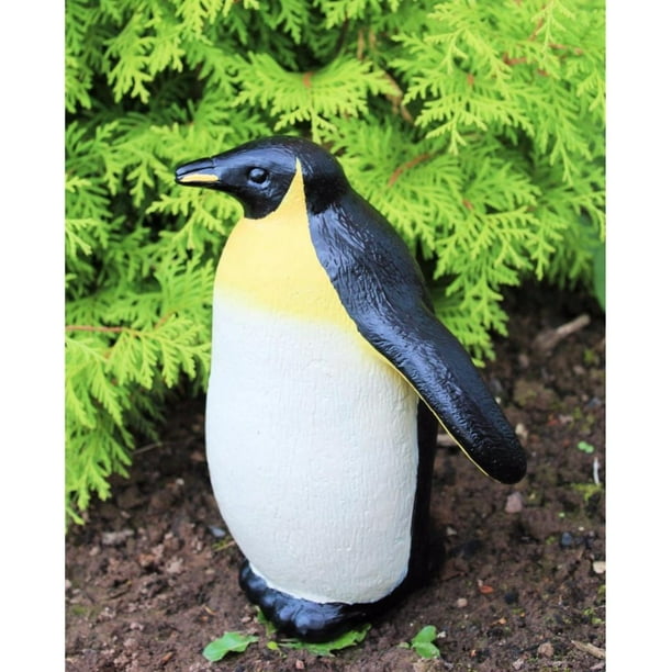Statue artificielle de pingouin de 3 PC pour la table à la maison  extérieure d'intérieur de jardin 