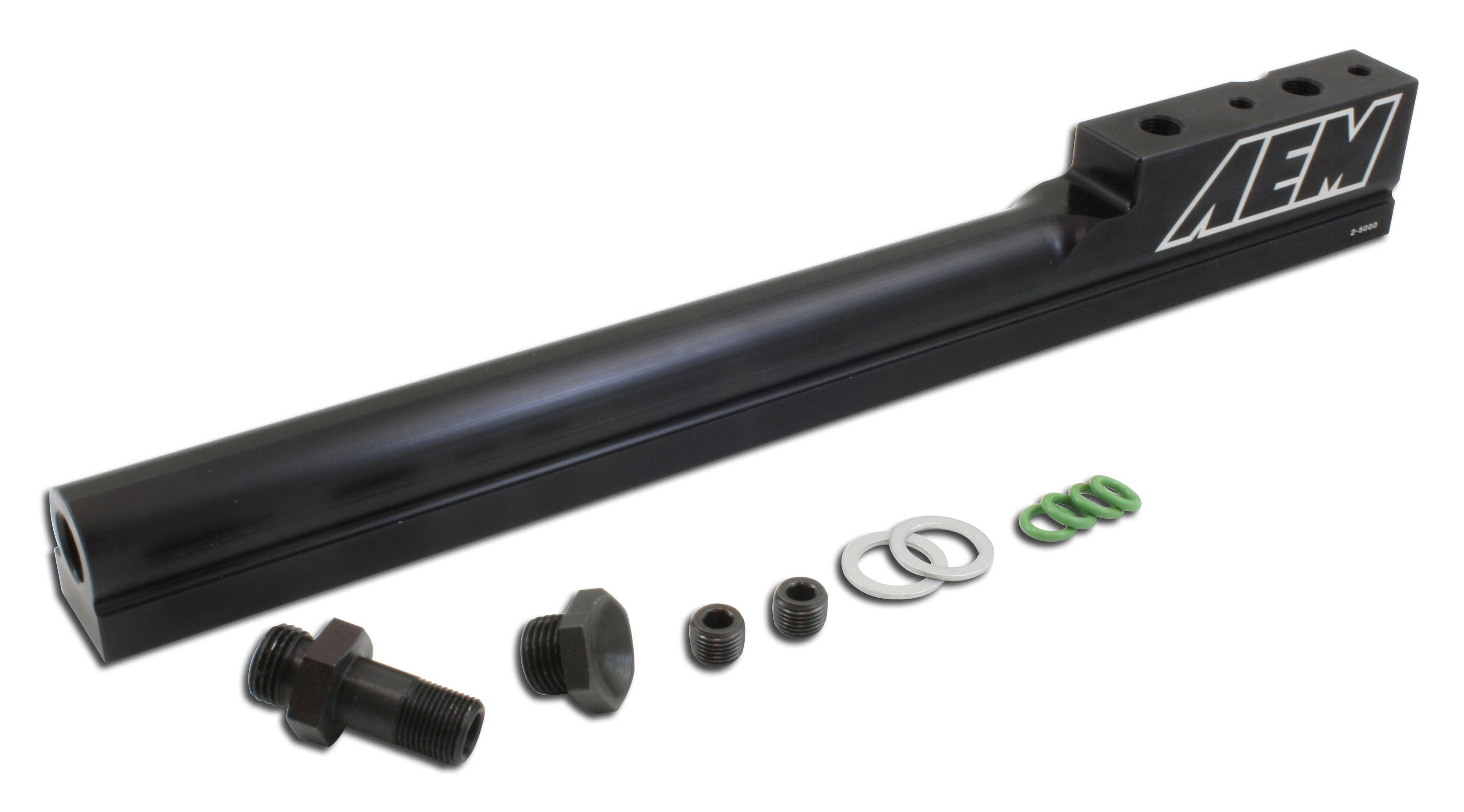 AEM Electronics 25100BK Fuel Injector Rail High Volume Fuel Rail