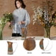 thumbnail image 5 of 1pc Estilo americano Florero Flor de hierro decorativo Contenedor de flores con asa, 5 of 5