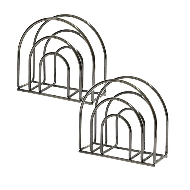 CUITING Porte-Serviettes pour Table Porte-Serviettes Noirs pour Cuisine Distributeur de Serviettes Porte-Serviettes Moderne pour Cuisine Restaurant Dîner Ferme Extérieur