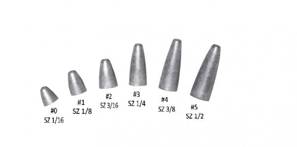 Water Gremlin Low Profile Slip-Sinkers