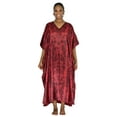 thumbnail image 2 of Up2date Fashion's Women's Caftan / Kaftan / Muumuu / Mumu, Red Animal Print, One Size, Style Caf-3C4R, 2 of 3
