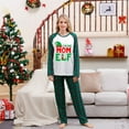 thumbnail image 4 of Xmarks Holiday Family Matching Pajamas Christmas Pjs Set Long Sleeve Tops Xmas Pajamas Pant Cute Family Jammies, 4 of 8