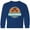 Royal Blue, variant on Inktastic Huntington Beach California Long Sleeve Youth T-Shirt