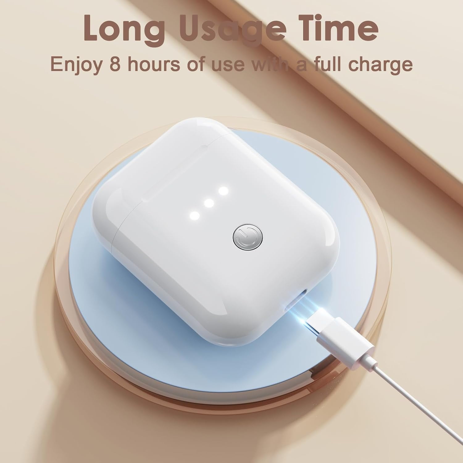 Microcurrent Facial Device, Mini Microcurrent Face Lift Device for Face Lifting and Facial Sculpting, Portable Facial Roller Massager Tool for Man and Woman,White