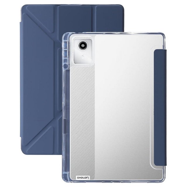 For Lenovo Tab M11 Case Cover Multi-folding Stand Clear Back Magnetic Tablet for Lenovo Xiaoxinpad Xiaoxin Pad 2024 11 inch Case Lavender Xiaoxin Pad 2024