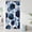 Blue, variant on Modern Small Stall Shower Curtain for Bathroom, Black Geometric Art Decor Waterproof Bath Curtain, Abstract Fabric Shower Curtain Sets for Home Decor, 36" W x 72" L Inch