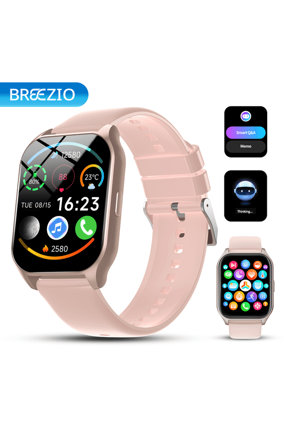 Smart Watch for Women Men, fitness trackers with 1.83" HD Display, 5.4 Bluetooth Call , 130+ Sports Modes, Fitness & Sleep Monitor,Timer, ChatGPT, Fitness Watch for Android/iOS