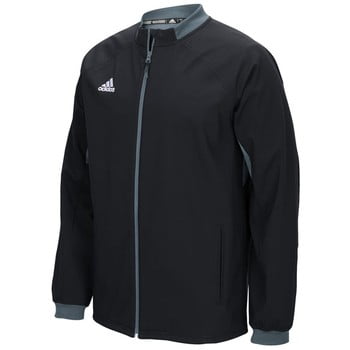 Adidas Mens Climawarm Fielder's Choice Full-Zip Warm Jacket Black S ...