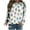 #1 Multicolor, variant on Luxalzxs Valentines Day Shirts Women Pretty Love Heart Printed Thin Sweatshirt Fashion Casual Long Sleeve Loose Round Neck Pullover Tunic Tops