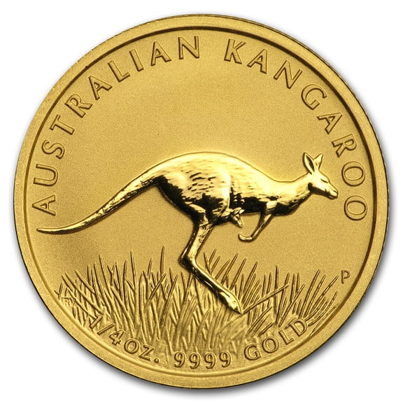 2008 Australia 1/4 oz Gold Kangaroo BU