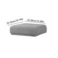 thumbnail image 2 of TIELUTT Rectangular Elastic Dressing Table Stool Cover Proof And Washable Counter Covers for Sofas Non Couch Covers for Leather Couches Corner Sofa Cover Sectional Pet Couch Covers Cover for Sofa 2 Se, 2 of 7